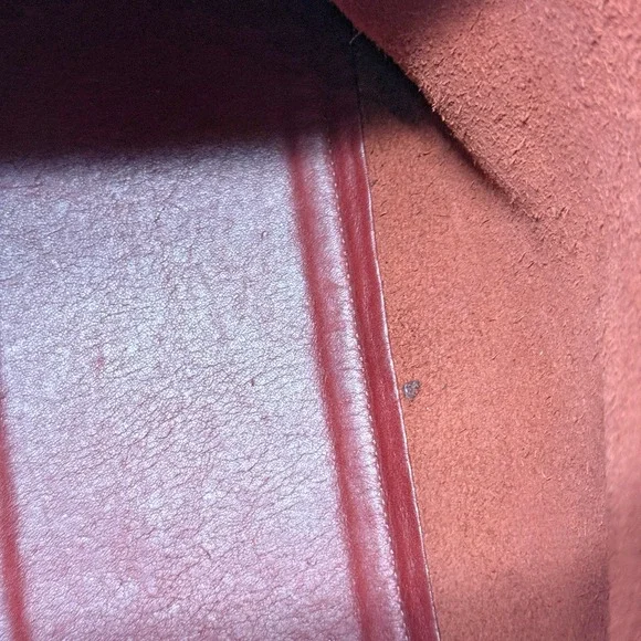 Vintage Coach Legacy Hobo Shoulder Hand Bag Red Leather Costa Rica 9058 Y2K - Picture 10 of 16